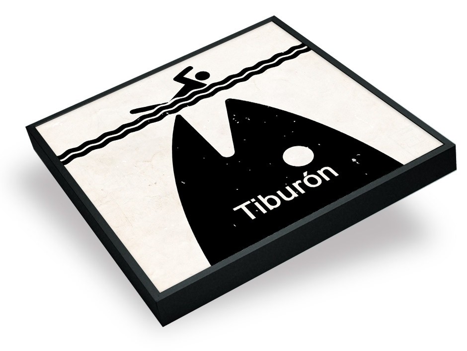 Marco de aluminio a medida modelo 05 - Diseño minimalista